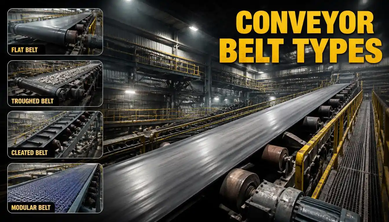 Conveyor Belt Guide Types, Systems & Industrial Conveyors