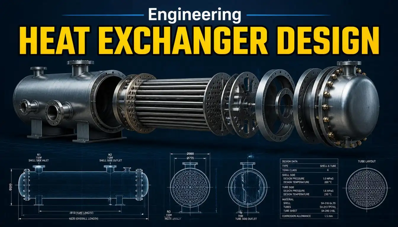 Heat Exchanger Design Guide: Shell and Tube Calculations & Steps